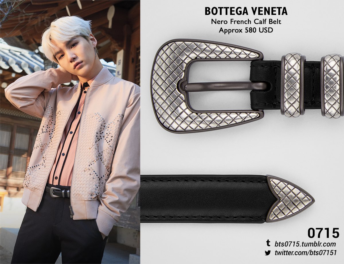 bottega veneta belt in french calf