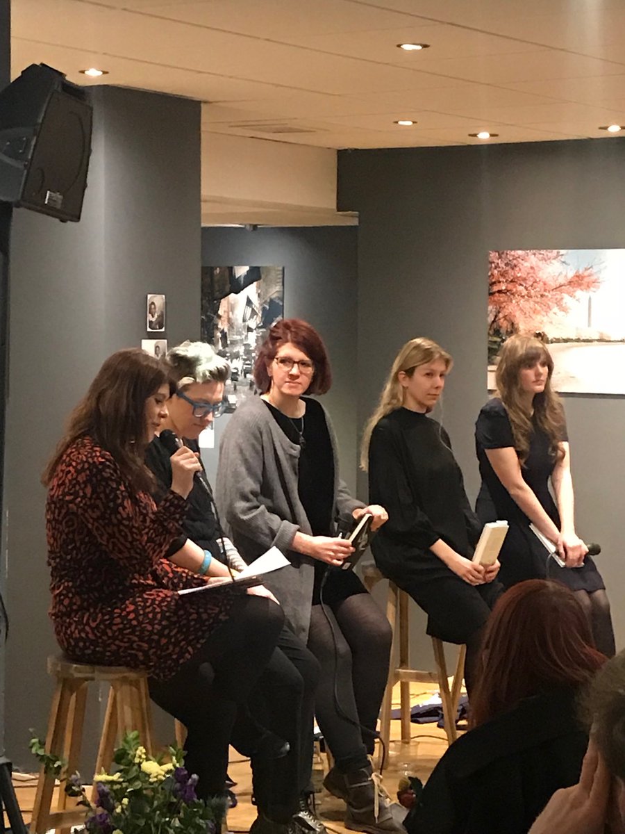What a line-up! Watch this space, these authors will be on the Booker shortlist one day <a href="/gowerst_books/">Waterstones Gower Street</a> #fictiondebuts @JessGreengress @Emmas_Window @abiandrews_  &amp; Kerry Andrew
