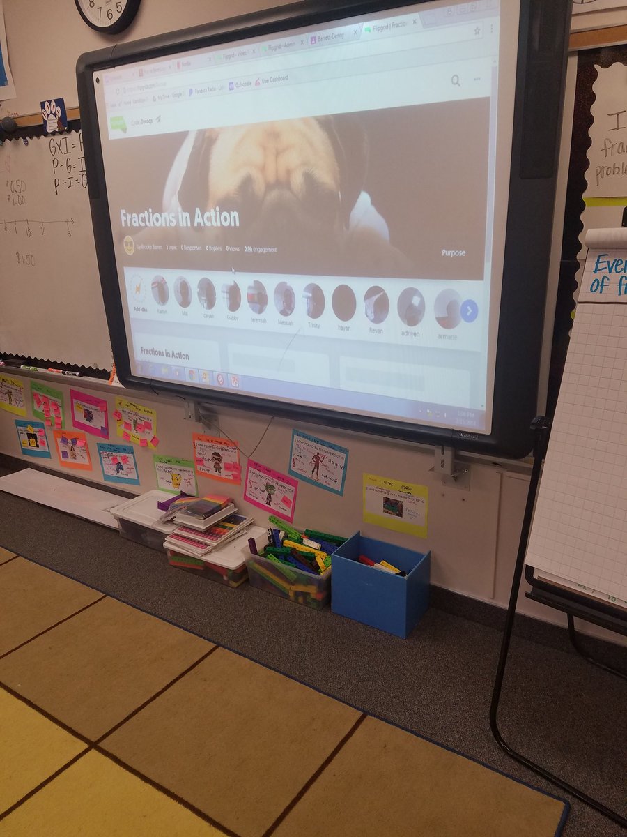 brookebarrett07's tweet photo. Using flipgrid to talk about fractions and decimals we use in everyday life. @McWhorterES #mcwpln @CFBISD https://t.co/DitbsoXifD