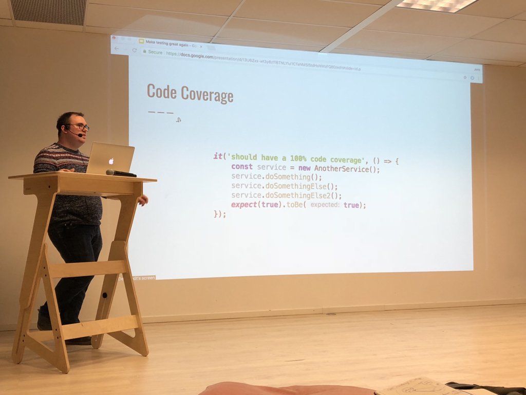 bramus's tweet image. Such 100% code coverage. Much amaze. Wow. 😂🤣

#jsbe #javascript #testing