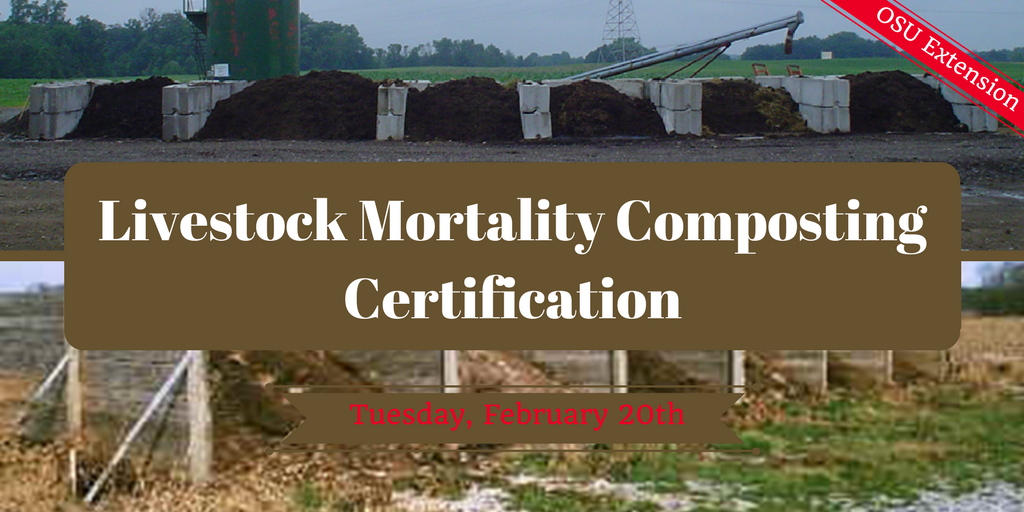 ConserveSeneca's tweet photo. Do you want to become a certified livestock composter? Attend the Livestock Mortality Composting Certification Class February 20th! https://t.co/i0p9O0BmLZ https://t.co/LnobA7jHjc