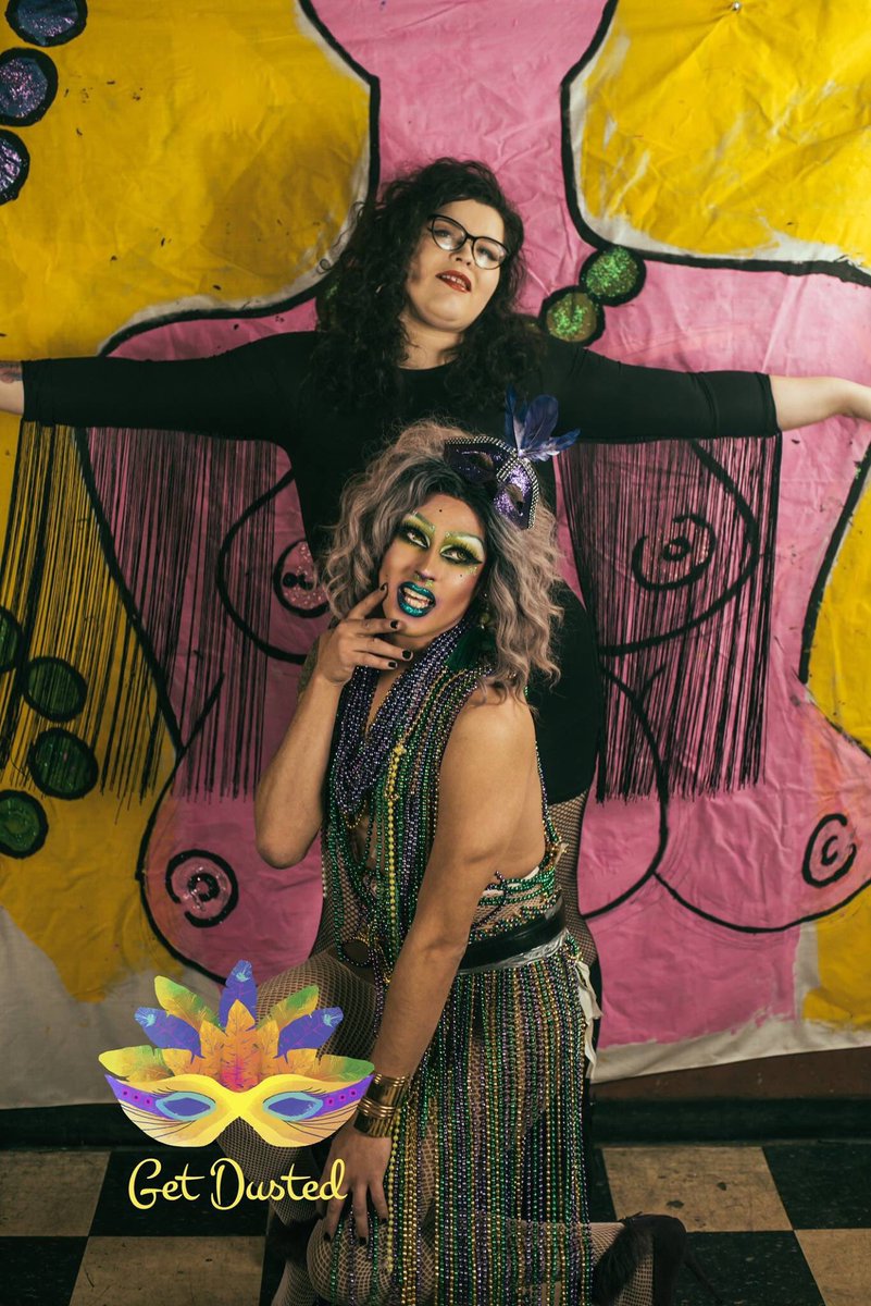 CrystalMethyd's tweet image. The #GetDusted photobooth pics are on our FB!!! Go tag yourself. 💛💜💚