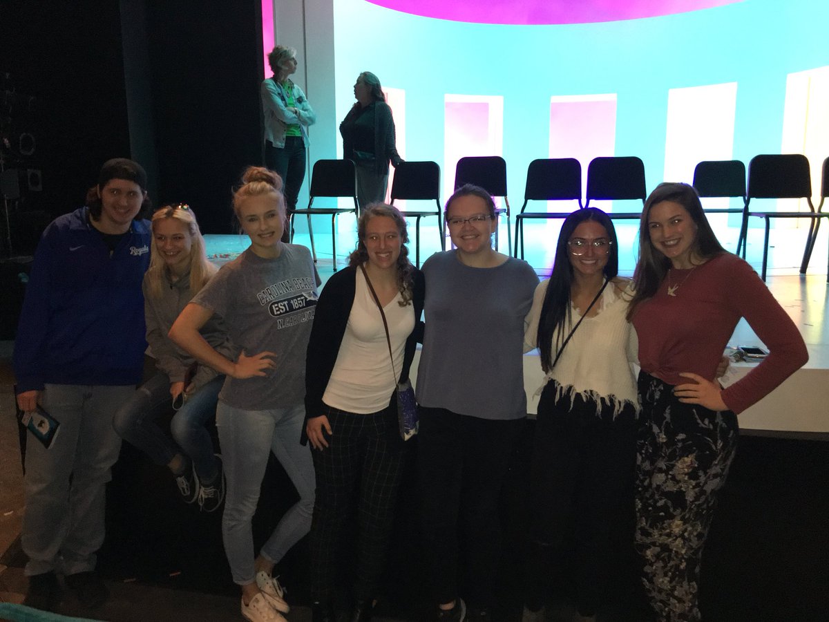denegaard's tweet photo. We attended “Curious Incident...” at the KC Rep., a play about autism, & met with cast afterwards for Q&A session #PathEd2 https://t.co/9mmY1l507U