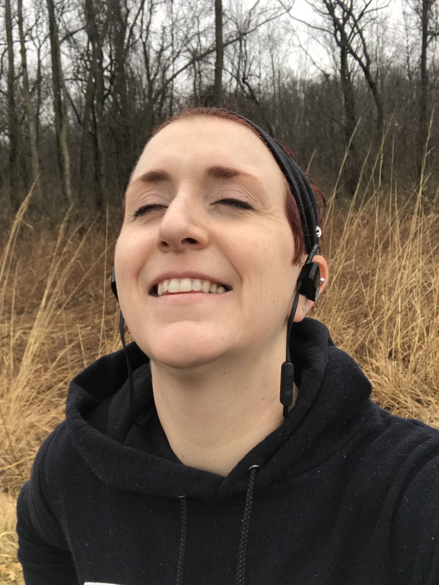 So thankful for a hike outside today. Yes, I posed for this, but this was how I looked most of the time I was out there...in the rain. #outdoorhealing  #meditativewalking  #strongmama  #MevsMe