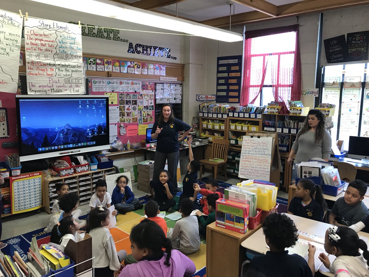 X291School's tweet photo. Second Graders share their Opinion Writing Pieces with First graders and our Literacy Coaches #writing #classpets #sciencelab #morerecesstime #ipadstogo #morefieldtrips https://t.co/YffvDMSvKb