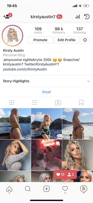 Watch Kirsty's leaked NSFW photo on TwXstars