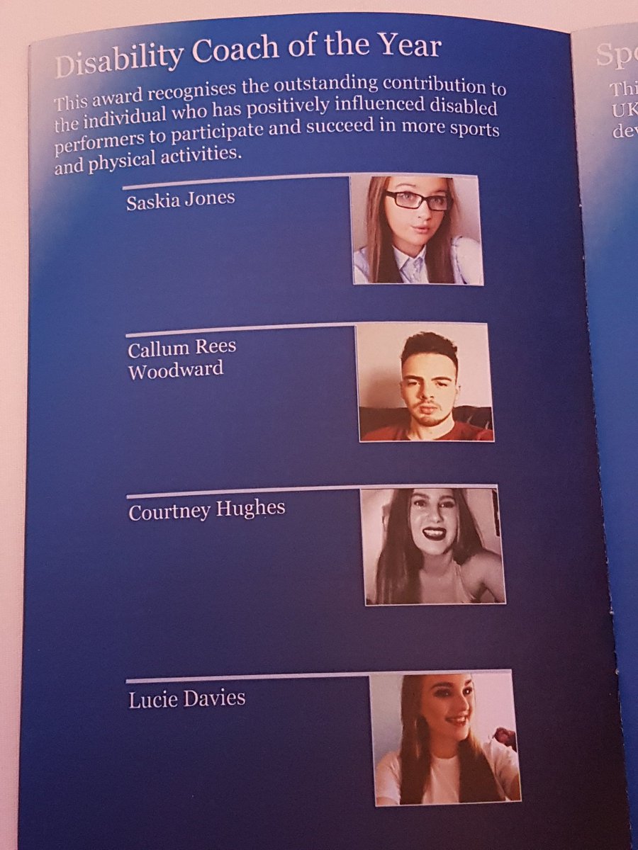 MichelleDaltry's tweet photo. Congratulations to Courtney Hughes winner of the @ArrivaTW @dsw_news Disability Coach of the Year at the @BGInspire #ALSA2017 #transforminglives https://t.co/LSbn6WgYRK
