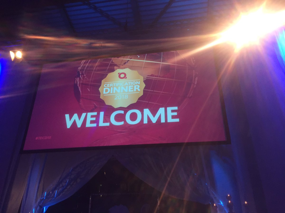 RupertWadsworth's tweet photo. At #TECD18 in Amsterdam. Looking forward to awards for @DimensionDataEU https://t.co/iCmRSWvRqw