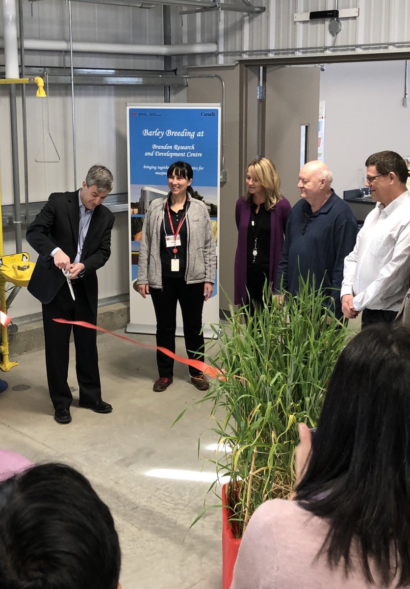 PJCrane1's tweet photo. Proud to build and work with @AAFC_Canada on the new Barley Breeding Facility, congrats on your opening! #bdnresearch #bettergenetics https://t.co/AbEzKPPbJL