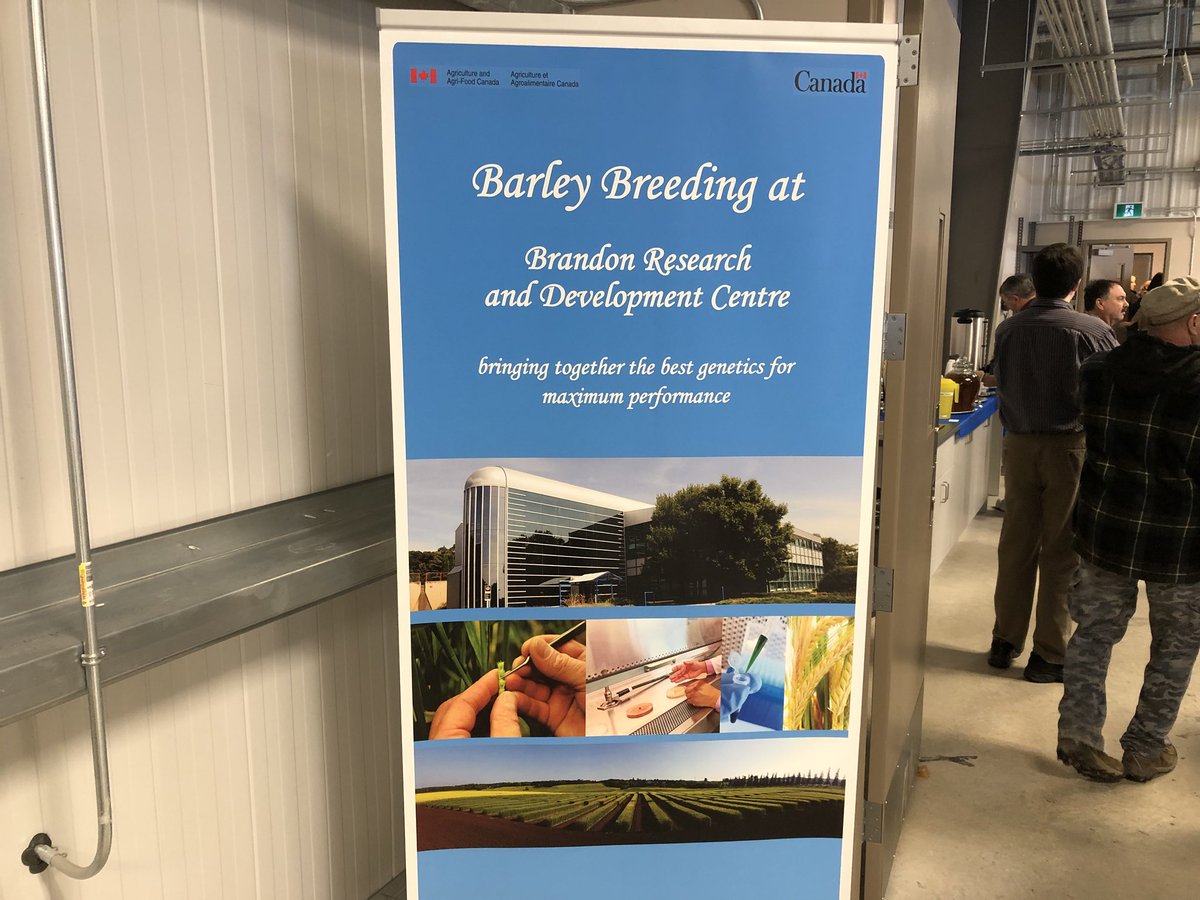 PJCrane1's tweet photo. Proud to build and work with @AAFC_Canada on the new Barley Breeding Facility, congrats on your opening! #bdnresearch #bettergenetics https://t.co/AbEzKPPbJL