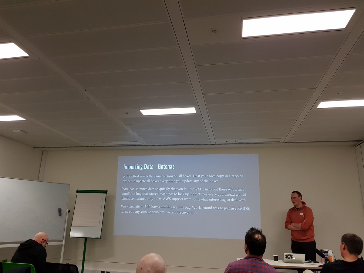 PostgresLondon's tweet image. It is 8pm, and we are still here talking about #PostgreSQL ! #London #Meetup