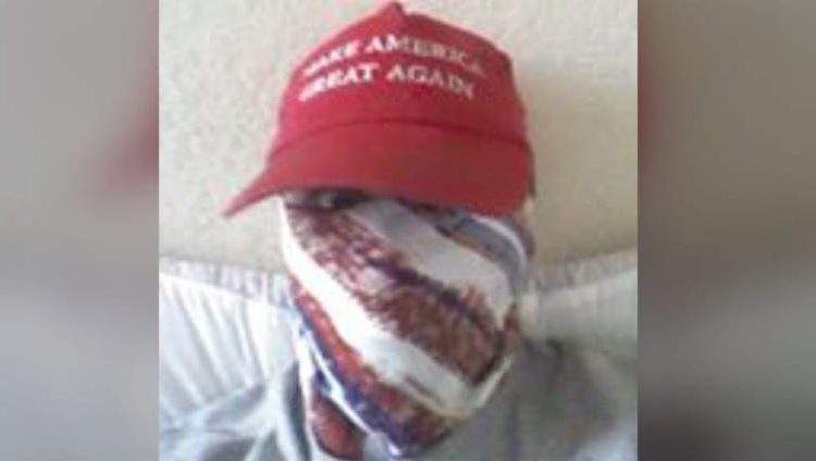 @realDonaldTrump Here's a dangerous criminal. #NicolasCruz in a #MAGA hat. #DACA isn't the problem, #Trump is. If not for #ChainMigration neither your nor gold digger wife would be here. #browardshooting #FloridaSchoolShooting #BrowardCounty #sandyhook #NRABloodMoney #ParklandShooting #Parkland