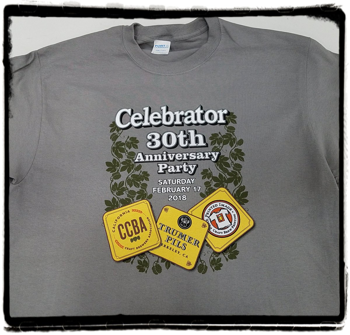 We're bringing the #tshirts. Who's bringing the beer? @celebratorbeer 30th anniversary party happening at @TrumerPilsUSA. A great end to #SFBeerWeek. #Craftbeer