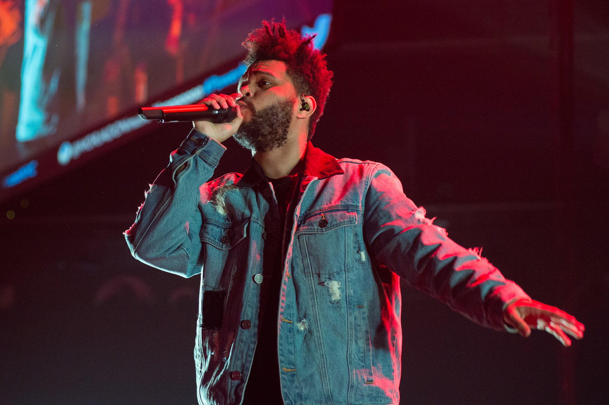 When your birthday kicks off The Weeknd. Happy Birthday,    