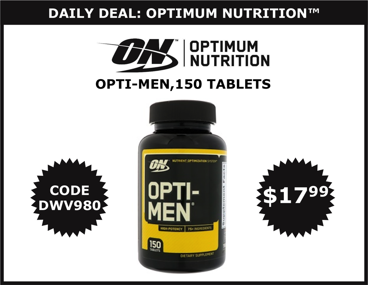 dwv980's tweet photo. 🍀DAILY DEAL: #OptimumNutrition - https://t.co/2IBB5dtzA7
✅Ends 02/16 10:00 am PST
✅Use code DWV980
#iHerb #Multivitamins #Supplements #Vitamins #AminoAcids #SportsNutrition #Sports #Workout #Fitness #CrossFit #OptiMen https://t.co/bfP96wfqXO
