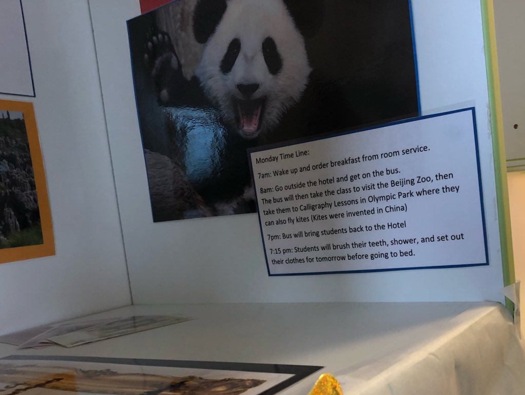 janice827's tweet photo. Loving what happening with our @TheLearningExp #schoolageexperience at #tlegeorgetown! “Let’s take a trip” https://t.co/pbL5iH5uwT