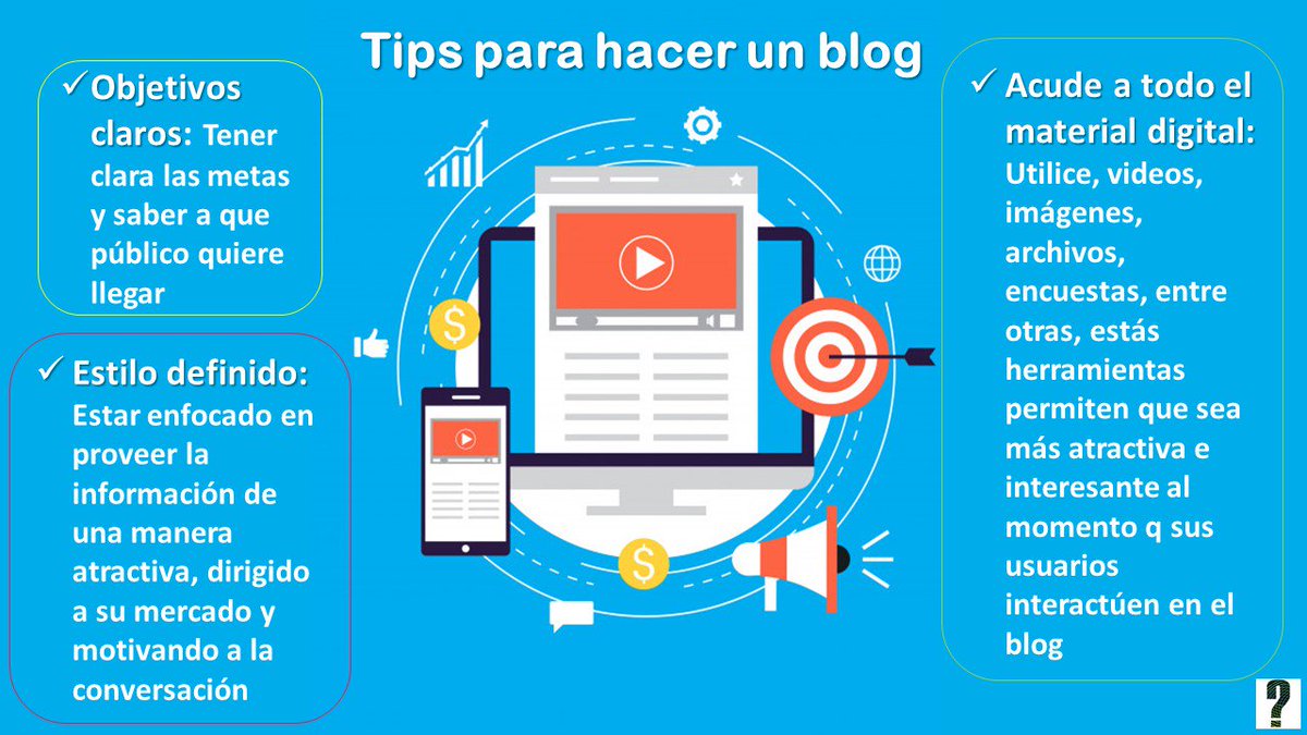 PorqueDigital's tweet photo. En @PorqueDigital compartimos algunos tips para tener en cuenta al momento de realizar un blog. ✍️📌✔️
#MarketingDigital #blog #Tips #PorqueDigital #SEO #Marketing #Medellín https://t.co/H2bw5vI7xZ
