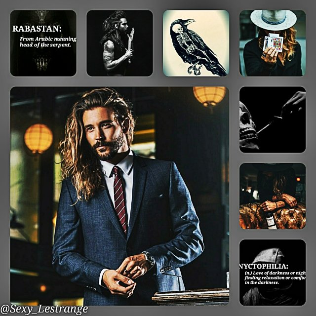 ~Rabastan Lestrange👑
~XXX. Ex-Slytherin. Sangre pura, mente sucia. Maestro de las artes obscuras. [Solo veo perfección frente a mi espejo] #PotterCharms 
~Ficha: tl.gd/n_1sqeh4j
~RT para difundir.