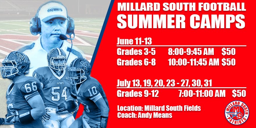 MSouthFootball's tweet photo. Save the date. Registration info to follow. https://t.co/8ateNFfjfj