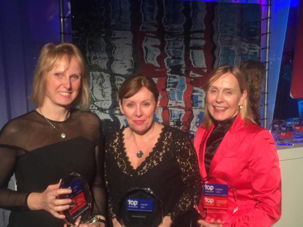 RupertWadsworth's tweet photo. Top Employer awards for Czech Republic, Luxembourg and for Europe with 12 countries in total certified. @DimensionDataEU @dinensiondata #TECD18 well done to all countries certified in Europe in 2018 https://t.co/YoHgMvpZh5