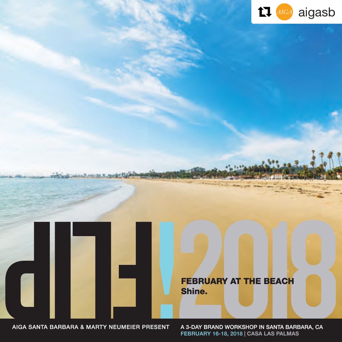 aigasandiego's tweet photo. Don't miss this 3 day workshop in Santa Barbara with the brilliant, @MARTYneumeier , author of "The Brand Gap," "The Brand Flip," "ZAG" and The Rules of Genius Director of Transformation @liquidagency .
@aigasb #AIGA #aigasandiego #aigasd #aiga #aigasantabarbara #aigasb https://t.co/7AJxzxC0Oj