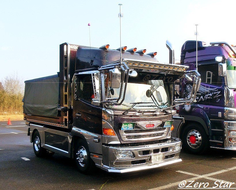 dekotora #truckphotography #truck #hino #japan #関東水林会