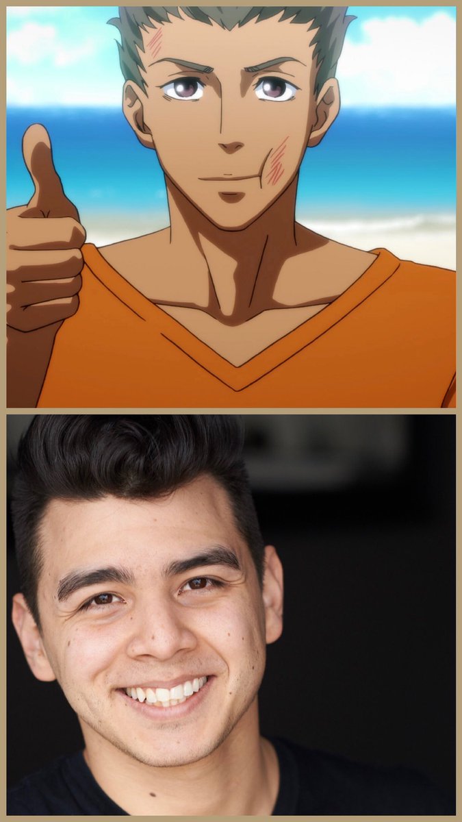 caitlinsvoice's tweet photo. SOOOO very excited for all these talented actors! PLEASE check out Christopher Llewyn Ramirez as Pedro, and Oscar Contreras, Omar Padilla, Ivan Jasso, Rodney Garza, &amp; Ram Munguia as all kinds of folks- PLUS walla in Spanish! ¡En serio! #GaroVanishingLine @FUNimation https://t.co/Sn4O9gFSuB