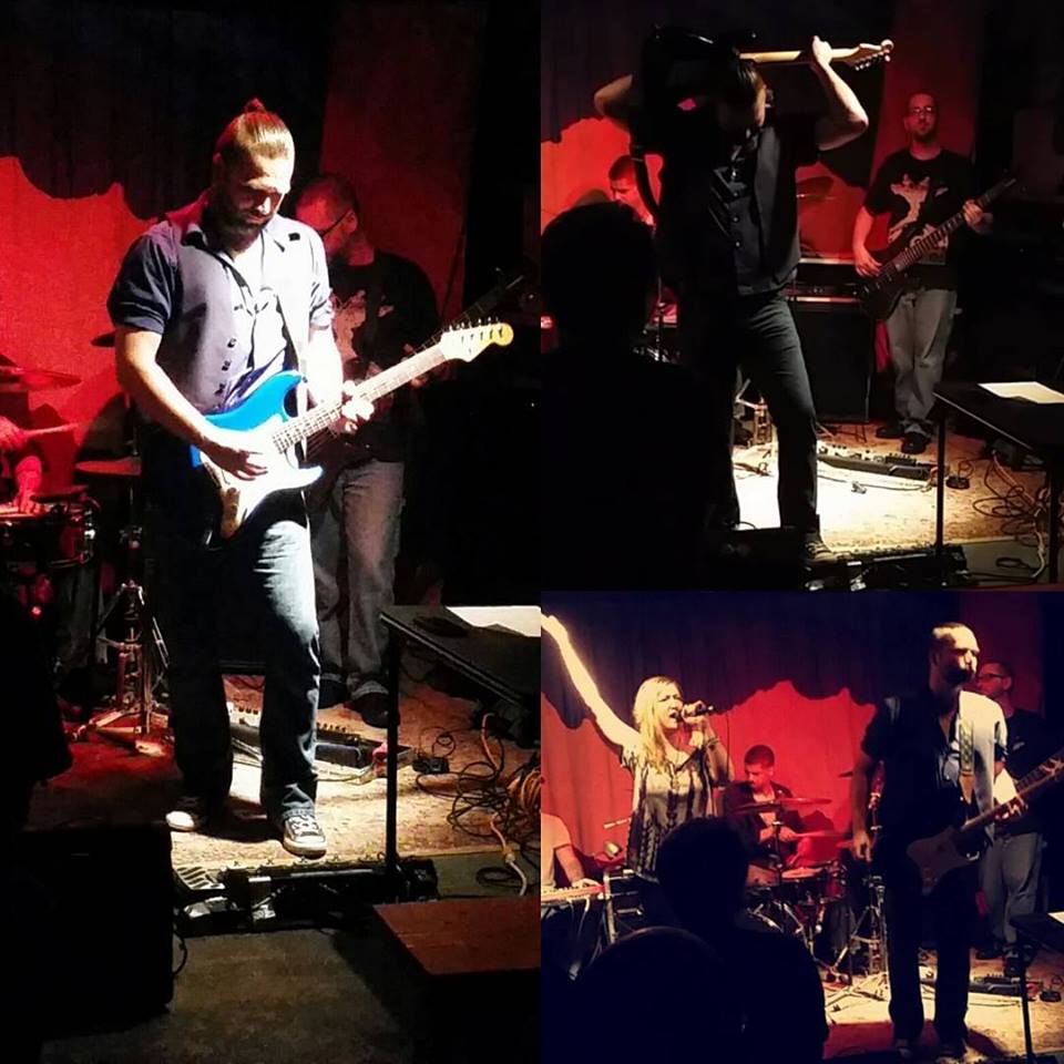 starwitnesstime's tweet photo. Our very first show with Ryan on guitar was at the Waypost. We didn't even know about his ability to pull off kung fu moves during a solo until that night. 
#inspired #guitar #rock #soul #solo #fire #pdxmusicscene #guitarist #thewaypost #fun #red #pdx #livemusic #portland https://t.co/SlLuma5kbC
