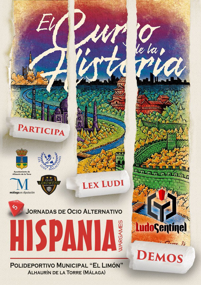 Demostraciones de El Curso de la Historia de <a href="/LudoSentinel/">LudoSentinel</a> en nuestra ludoteca de las <a href="/hispaniawargame/">HISPANIA wargames</a>