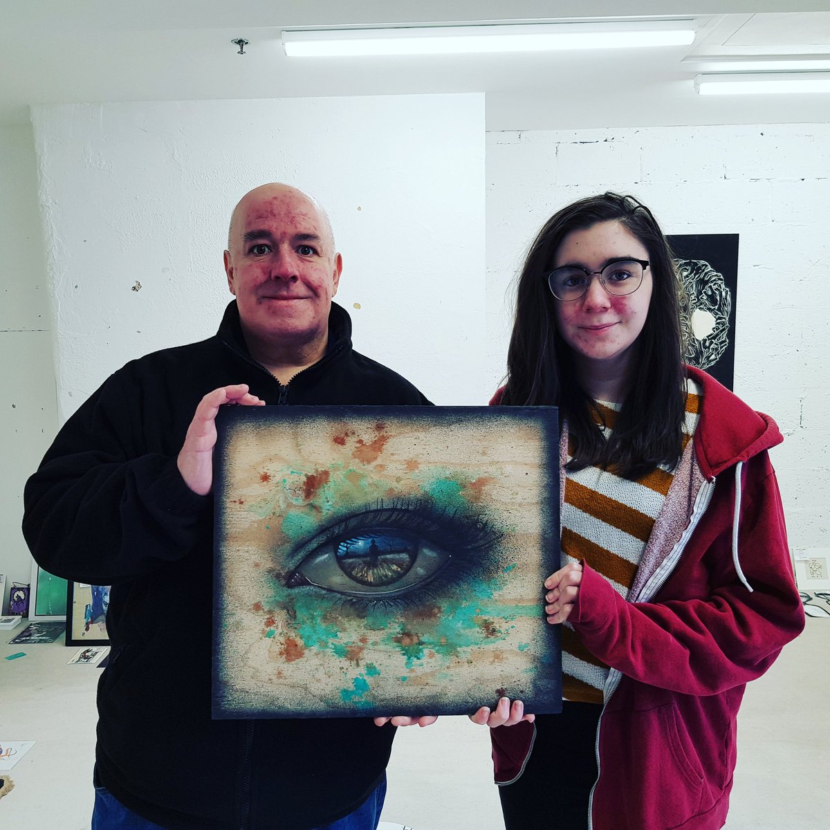 fafptb's tweet photo. You'll be wanting to know who was lucky enough to win the @mydogsighs piece at #fafptb

Here they are! https://t.co/86zV0G7Ws7