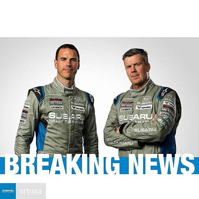 NEFRRally's tweet image. Big news from @srtusa today. @patriksandell and @chrisatko will split seat time with @travispastrana in a second @srtusa car joining @davidhiggins75 and @craigdrew75 in the 2018 @ara_rally Championship series. Who will we see at #NEFR18?  #usrally