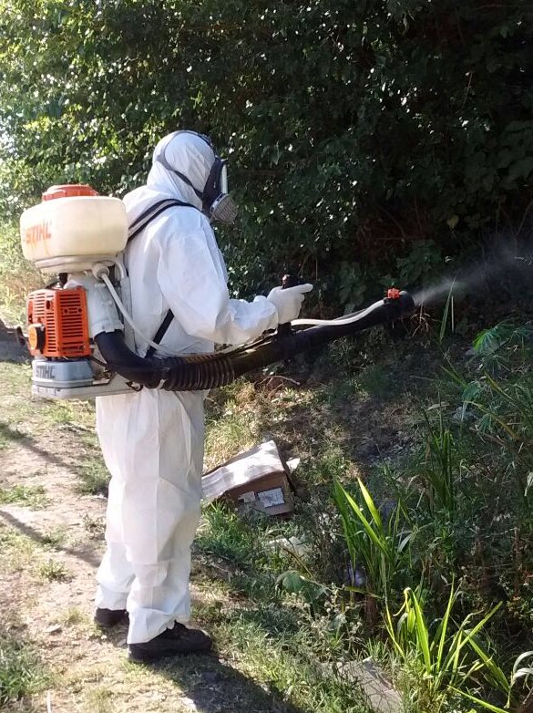 vivi_torcuato's tweet photo. AYUDA A INSTITUCIONES | Realizamos tareas de fumigación para el control de plagas en el #ClubSanCayetano en el barrio Bancalari. https://t.co/y0g8FEt4bk