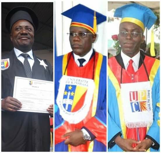 ChrisNyamabo's tweet photo. Rien que par ces 3 personnages de la scène politique en #RDC vous avez l’illustration parfaite du niveau et de la qualité de l’enseignement actuel au Congo
Le système éducatif est devenu fou, après les points achetables,sexuellement transmissibles maintenant le diplômes politique https://t.co/AIxDa63JKS