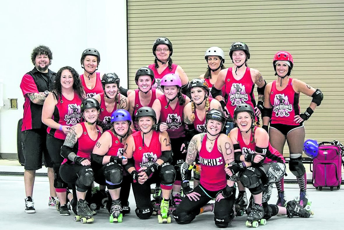 CochraneTimes's tweet photo. The HellRaisers female roller derby squad is holding an open house tonight in Drumheller. https://t.co/kSicGg8tFy #Hanna https://t.co/z9nwhzPXJ6
