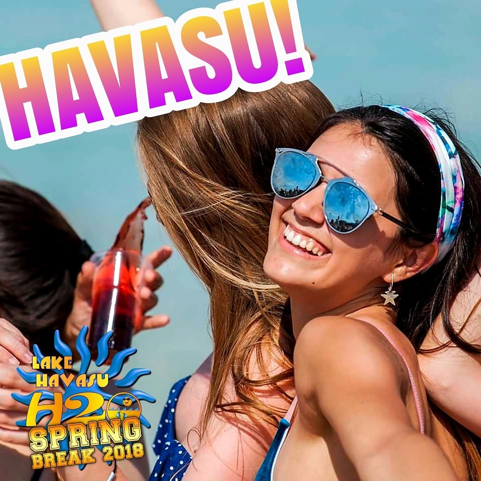 LakeHavasuH2o's tweet photo. GETTIN' CLOSE!!
SPRING BREAK HAVASU 2018!!!😁
#SpringBreak2k18 #SpringBreak2018 #LakeHavasuH2o  #LakeHavasu #bikinis #SendIt #HavasuLife #SpringBreakHavasu #BookItNow #HavasuSpringBreak #SpringBreak #LakeLife #Arizona https://t.co/b7qv2k2mSq