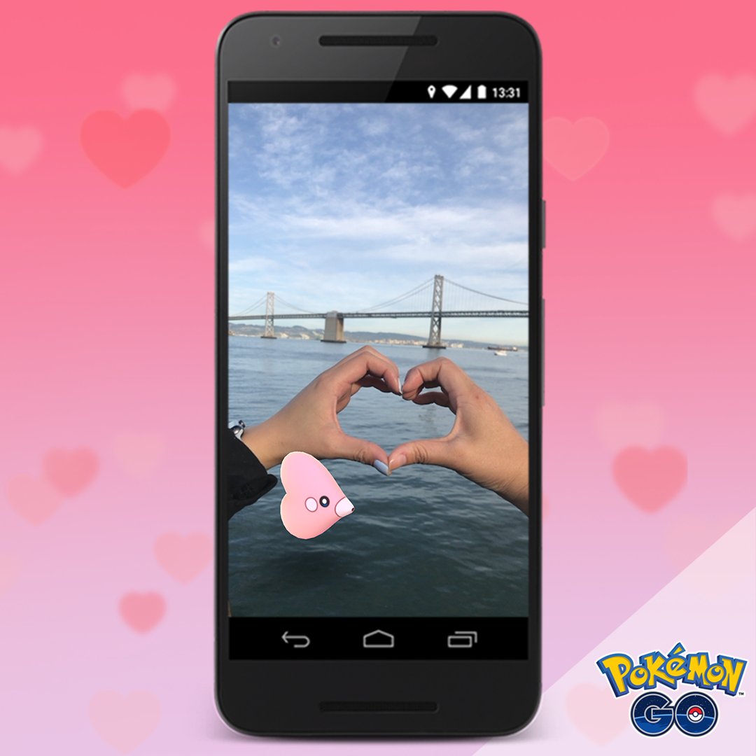 Roses are red, violets are blue, we have a special treat for you!  #PokemonGOValentines❤️ has been extended for 24 hours.
