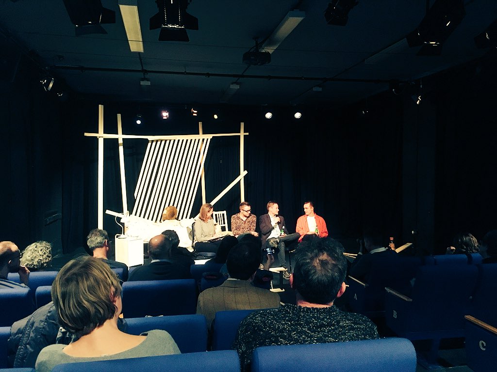 KingsHeadThtr's tweet photo. Post-show Q&A of #Witt @Omnibus_Theatre
Great to see it in full production, after a development run in our #Festival46 with the original cast, directed by one of our #TraineeDirectors Graduates @davespencered https://t.co/wgQKKP6KID