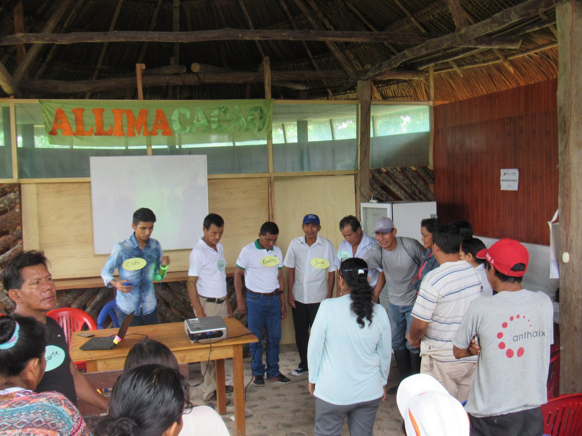 verdeamazonico's tweet photo. Taller My. Coop con enfoque de Género y Cooperativismo, dirigido a socios de la Cooperativa Agraria ALLIMA Cacao del Distrito de Chazuta, Región San Martín actividad ejecutada con el apoyo técnico y financiero de Cuso International y Asociación Verde Amazónico. https://t.co/XGfDuMNCIq
