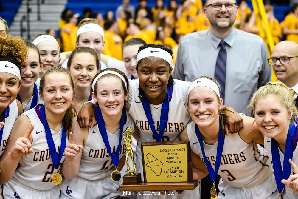 Mark22Photos's tweet photo. Lancaster Catholic celebrates. @juscallmekiki23 @lauenmills14 @loveAK1999 @LLhoops @LCHS1022 @LCatholic @CrusaderCrazy https://t.co/Rbad6i7kU0