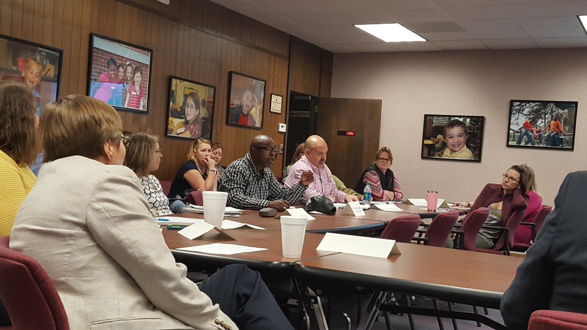 HelenaWM's tweet image. Representatives Boles, Horn, and McNeil speak to the Parent Advisory Committee.