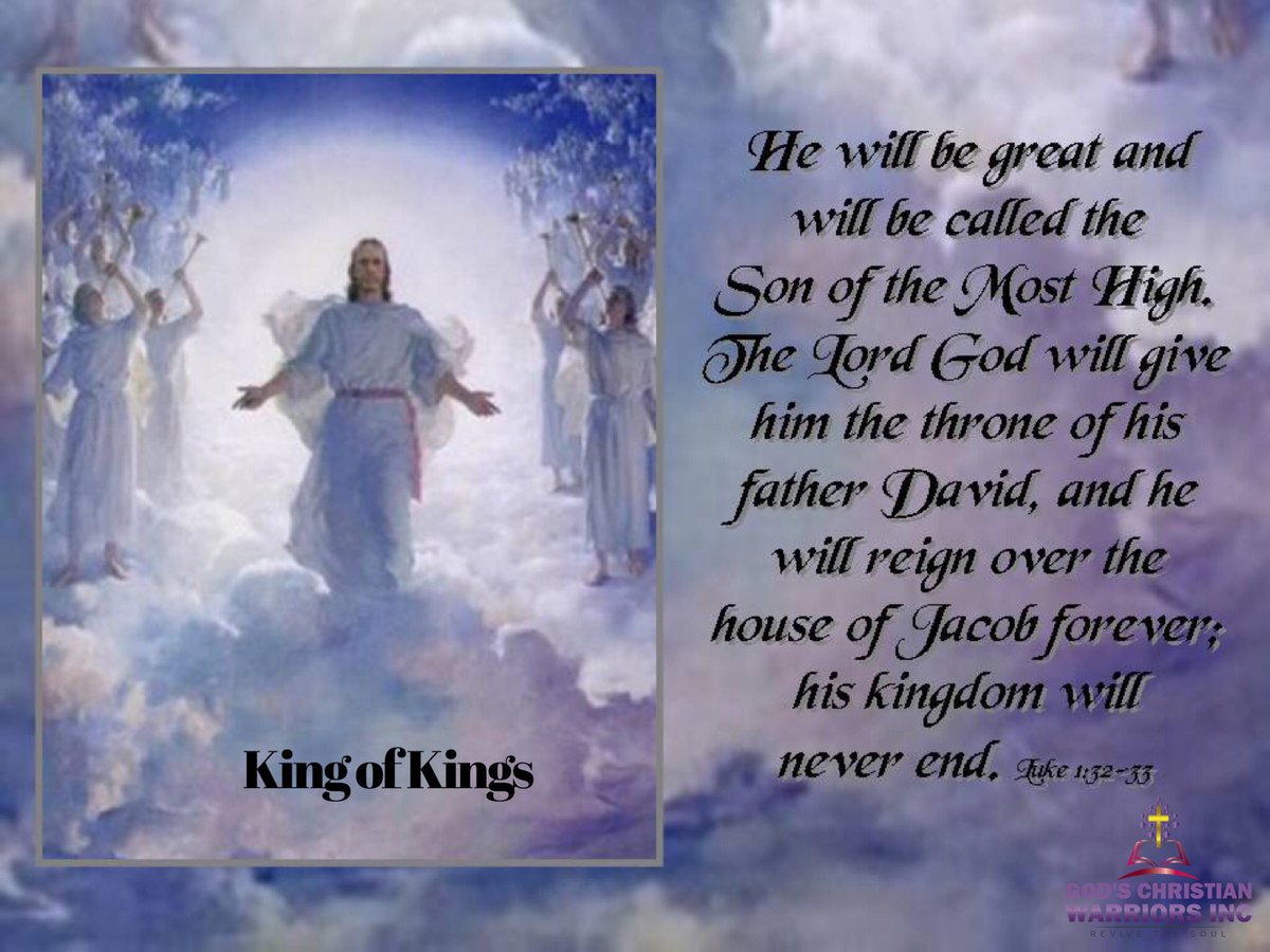 HearHimApp's tweet photo. “Being confident of this very thing, that he which hath begun a good work in you will perform it until the day of Jesus Christ:”
Philippians 1:6 KJV
God's Christian Warriors Inc
"A RENEWAL 4 REVIVAL"
Kingdom Shield Of Faith
"Every Eye Shall See HIMl
#JesusChrist #GCWINC https://t.co/DJHUrXmou6
