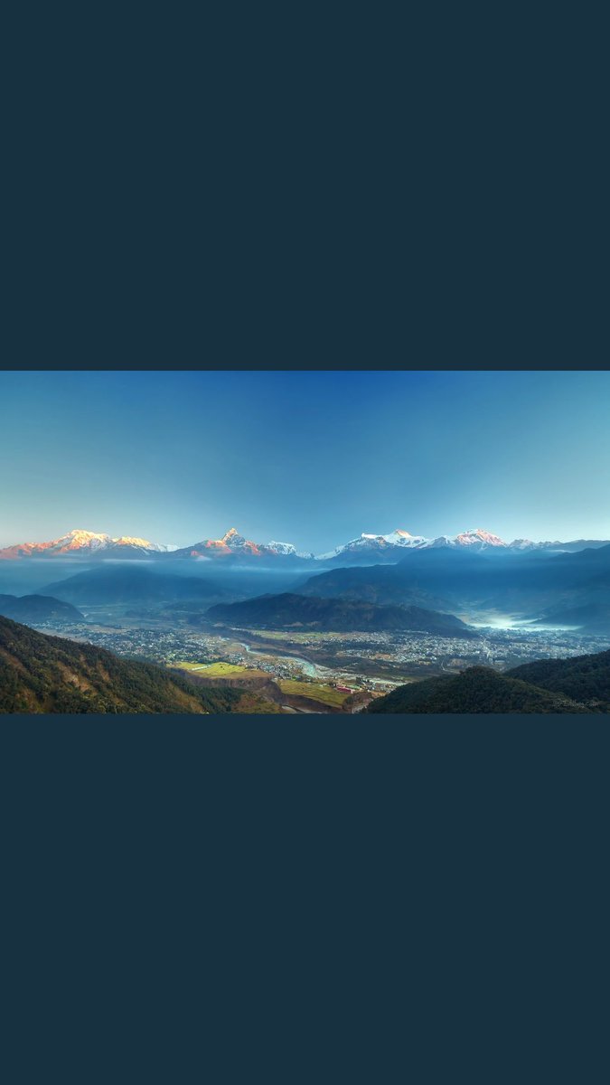 Nepal, the Sarangkot Sunrise