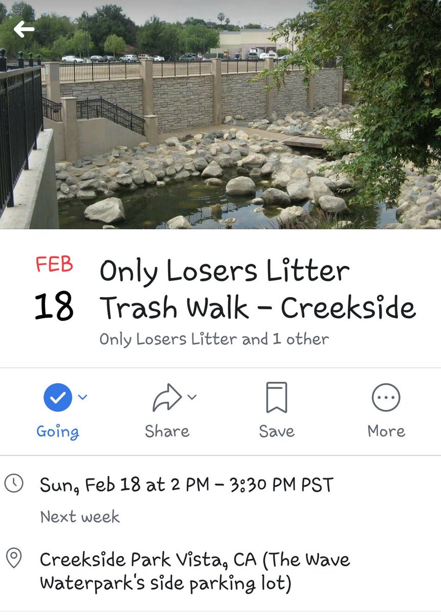 alexigpan's tweet photo. This Sunday in #Vista @VistaChamber @cityofvista @litteringlosers @backfencesocial #onlyloserslitter #trashhole #trashgoals #communityservicesunday #keepvistabeautiful #makevistagreat #makevistagreatagain #communityserviceeveryday https://t.co/leGEyigPYo