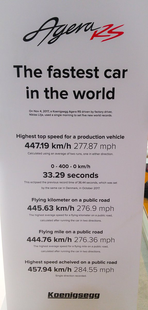 Road_Test's tweet photo. That's all for today from the #CIAS2018...ending it where we began, with the #FastestCarInTheWorld #Koenigsegg #AgeraRS #Hypercar #autoexotica #GoodnightToronto #AutoShow https://t.co/Fnd8qfUYIv
