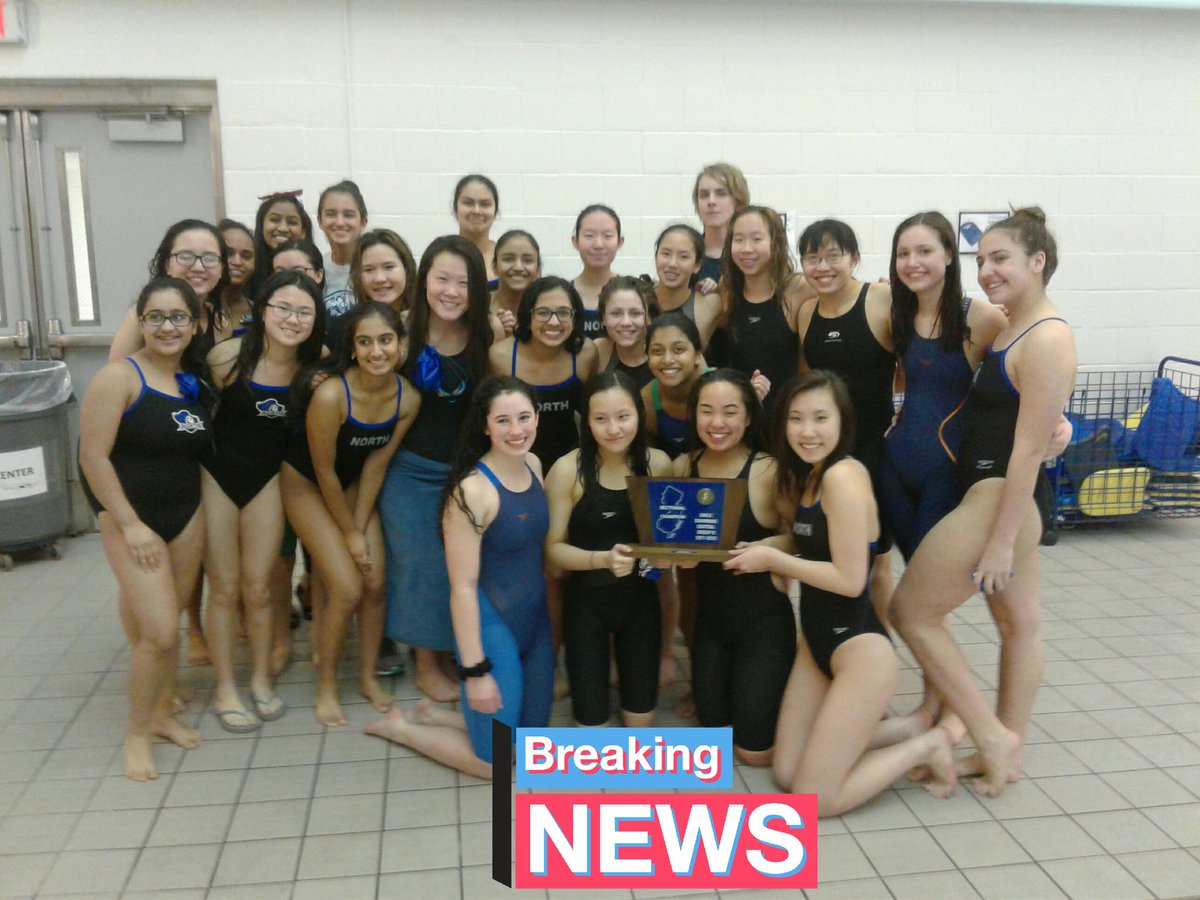 SwimmingKnights's tweet photo. Congrats WW-P North Girls Swimming! Central Jersey B State Champs! 1st ever for North! You made history!!! 🏊🎖 https://t.co/bqfyOnRj6Q