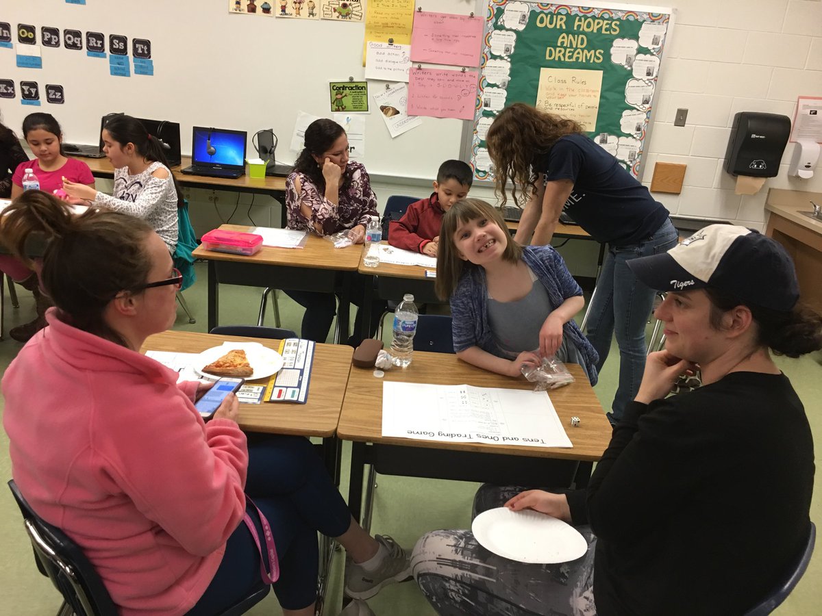 Family fun in Ms. Morgan’s room