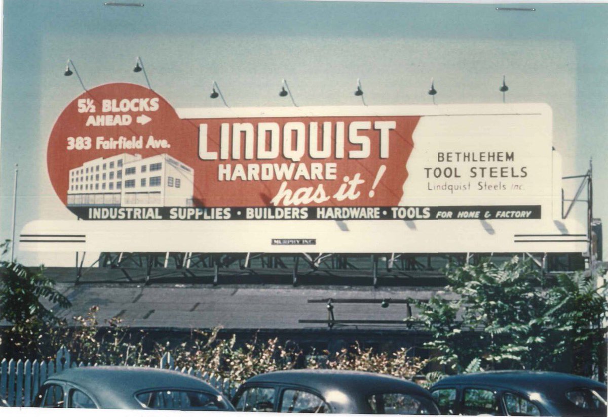 LindquistSteels's tweet image. A little throwback Thursday for everyone. This was taken in the early 1950&apos;s.