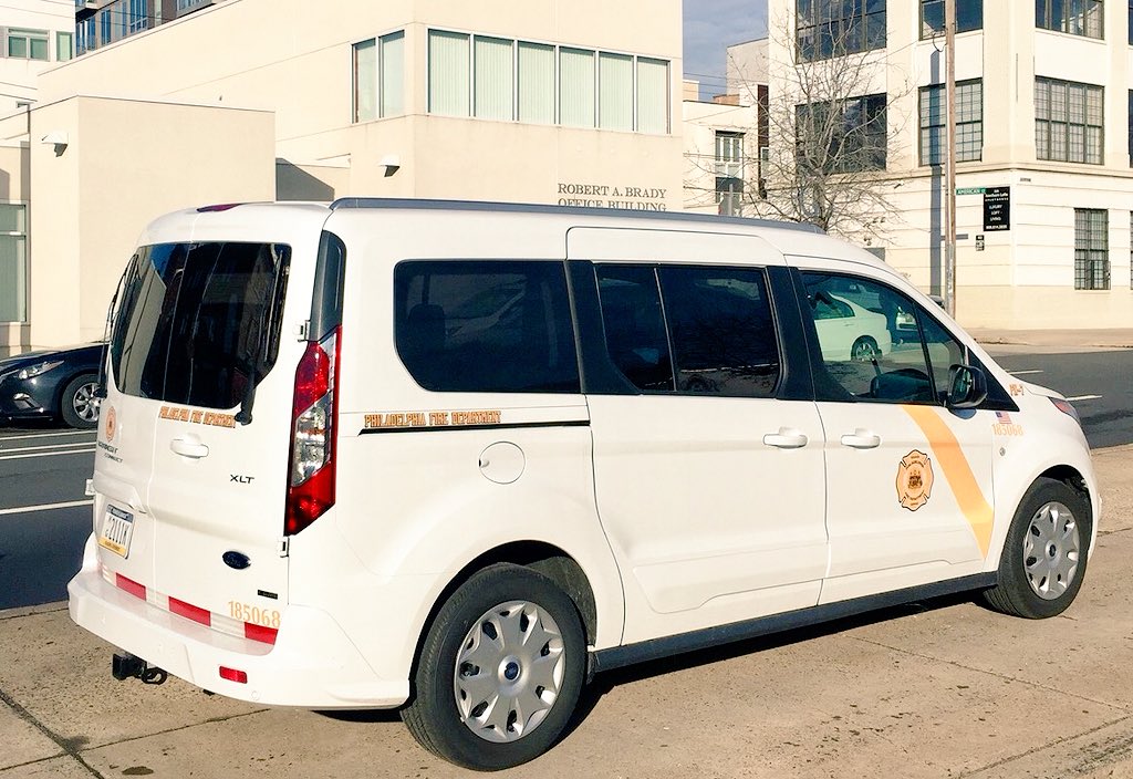 PFDTonySneidar's tweet image. New @FordTrucks Transit Connect placed in service with @PhillyFireDept #fireprevention unit PN-7. #fireiseveryonesfight #PFDLogistics