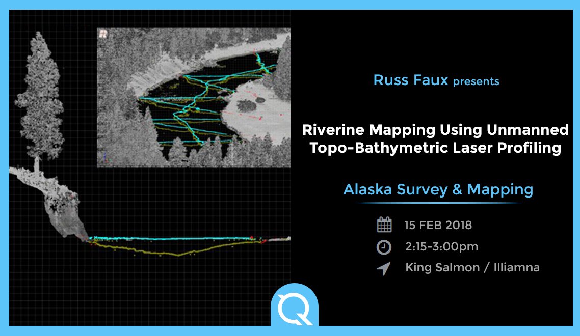 NV5Geospatial's tweet photo. Explore the depths of topobathy #LiDAR with Russ Faux's presentation @AKSMC https://t.co/iK7pMndu7P