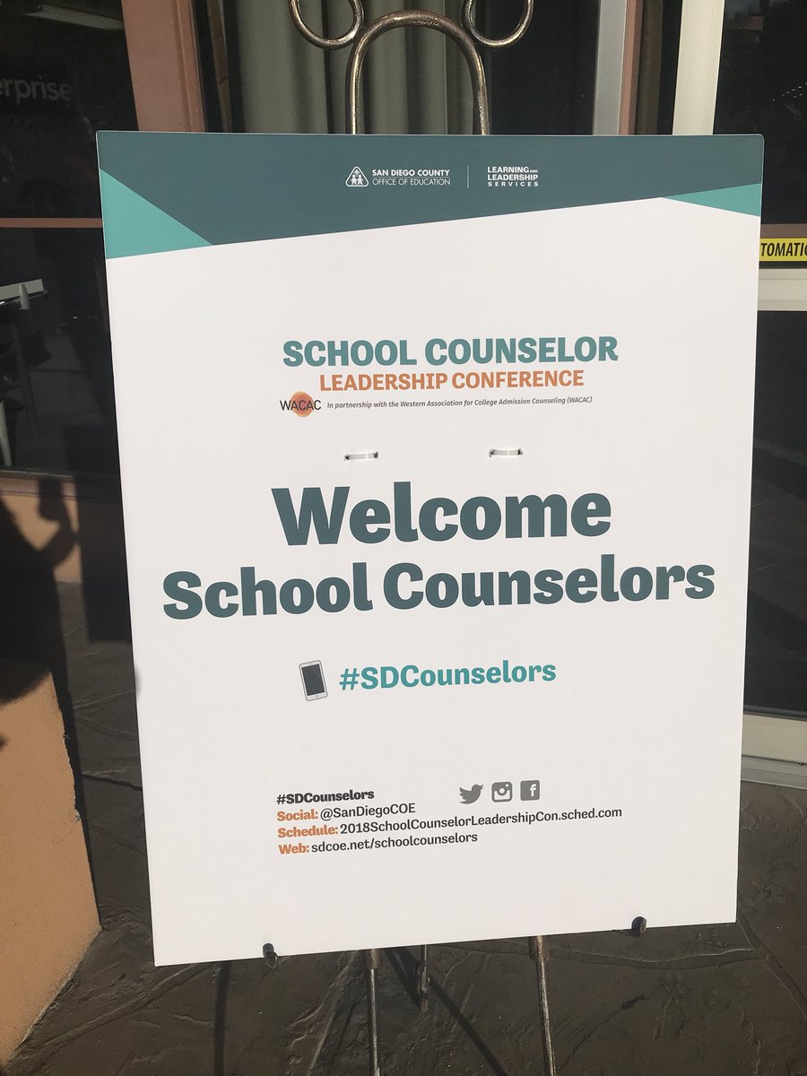 VUSD Elementary School Counselors attending 2018 School Counselor Leadership Conference. Now more than ever, our schools NEED more counselors to meet the social-emotional & academic support for ALL students. #sdcounselors @VistaBlueprint